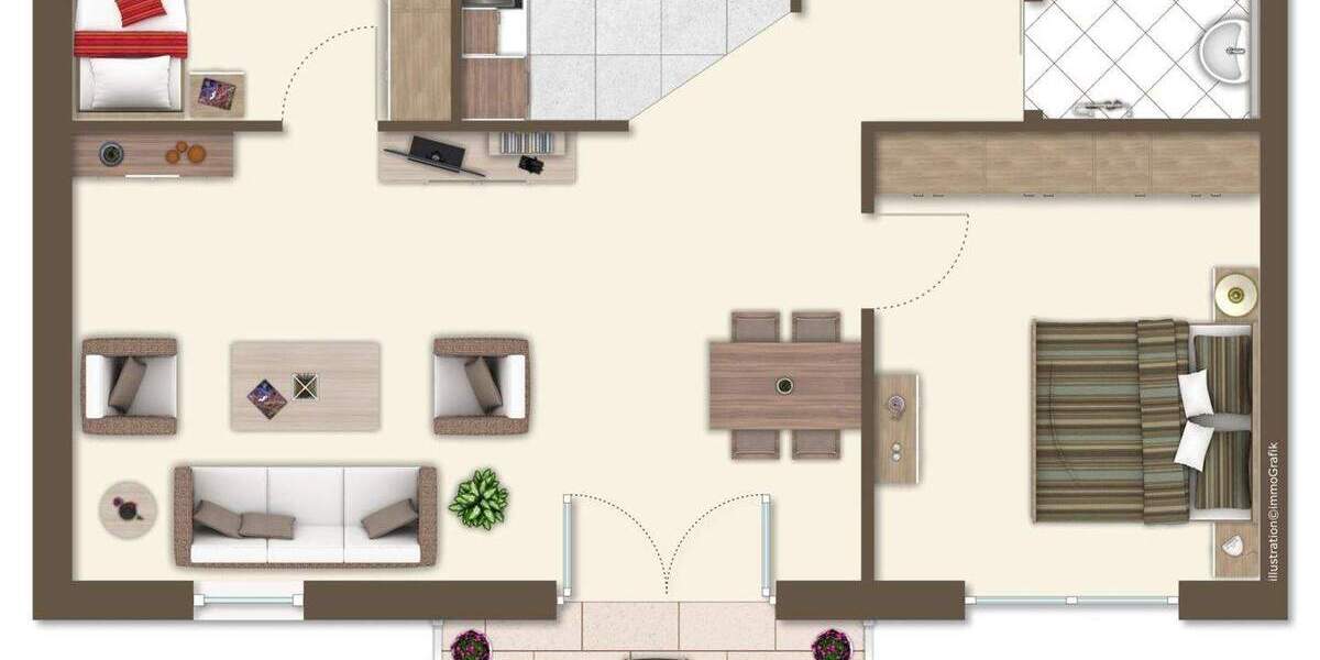 Etagenwohnung Stockstadt am Main - 3 Zimmer, 78 m&sup2;, 319.000&euro; | Angebot:25777964