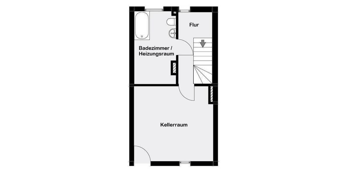 Reihenmittelhaus Frankfurt am Main Eschersheim - 5 Zimmer, 85 m&sup2;, 280.000&euro; | Angebot:26919775