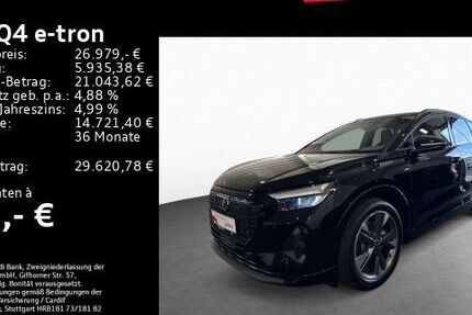 Audi Q4 e-tron 21.950 km 26.979 &euro; Offenbach am Main 63071