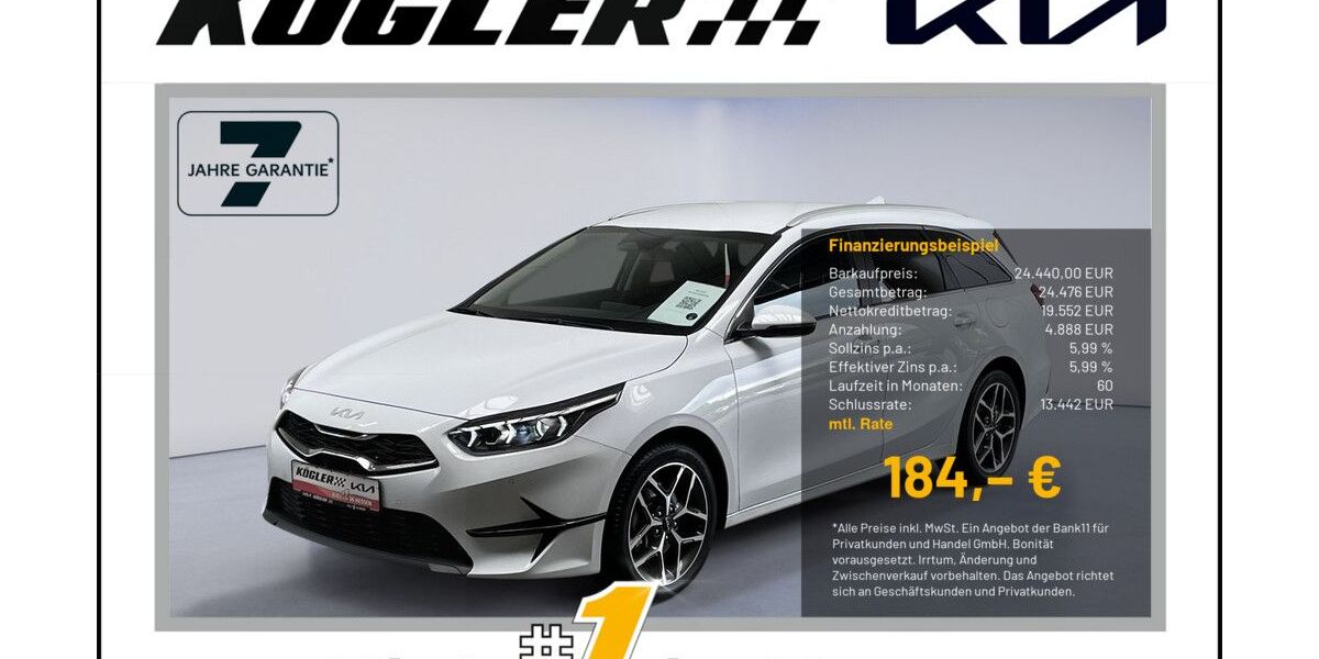 Kia ceed / Ceed 7.314 km 24.440 &euro; Rosbach | Frankfurt Nord 61191
