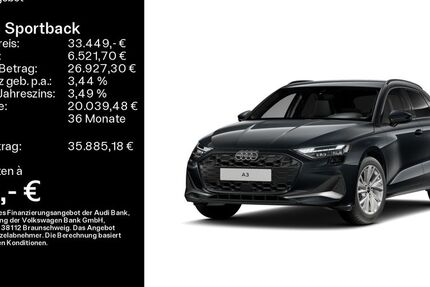 Audi A3 6.400 km 33.449 &euro; Linsengericht 63589