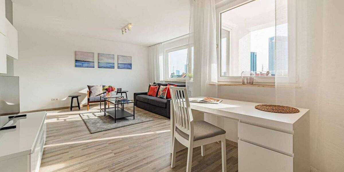 Etagenwohnung Frankfurt am Main Westend-Süd - 2 Zimmer, 66 m&sup2;, 2.460&euro; | Angebot:25661843