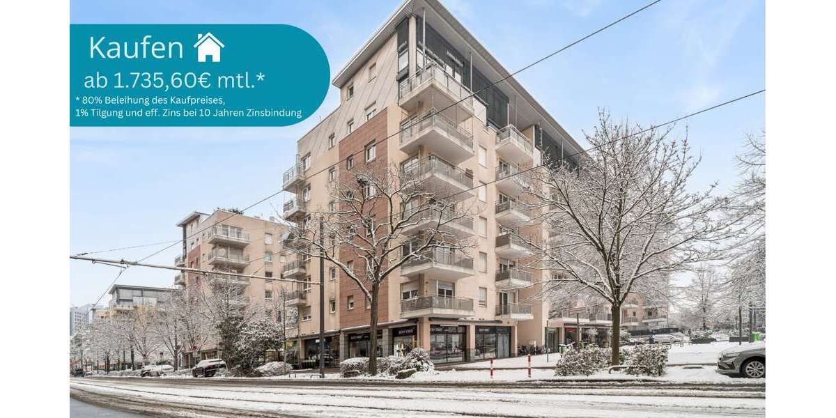 Etagenwohnung Frankfurt am Main Bockenheim - 3 Zimmer, 85 m&sup2;, 489.000&euro; | Angebot:25477674
