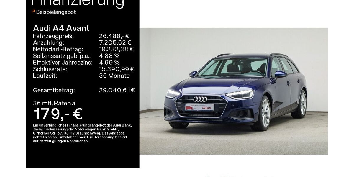 Audi A4 58.900 km 25.488 &euro; Mühlheim 63165