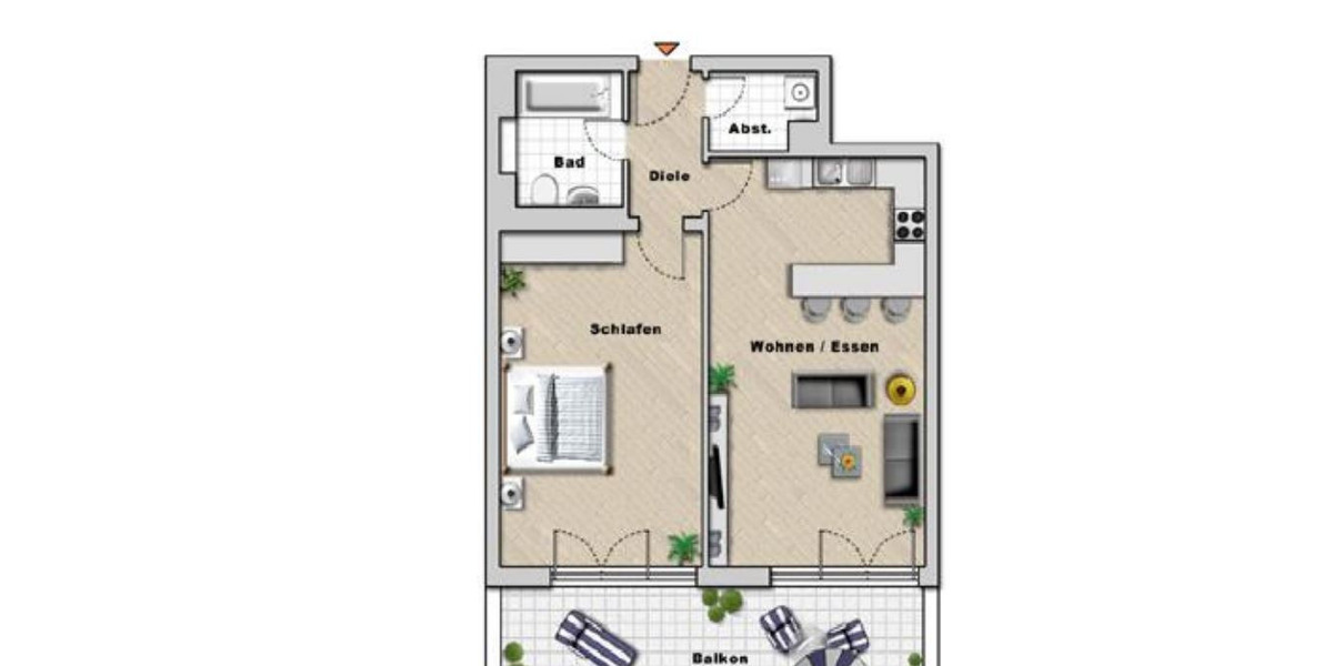 Etagenwohnung Frankfurt am Main Gallus - 2 Zimmer, 72 m&sup2;, 1.450&euro; | Angebot:26037426