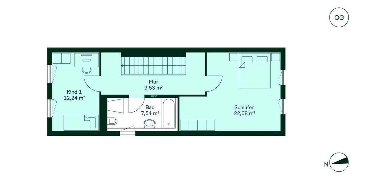 Reihenmittelhaus Langen - 5 Zimmer, 156 m&sup2;, 859.900&euro; | Angebot:25673620