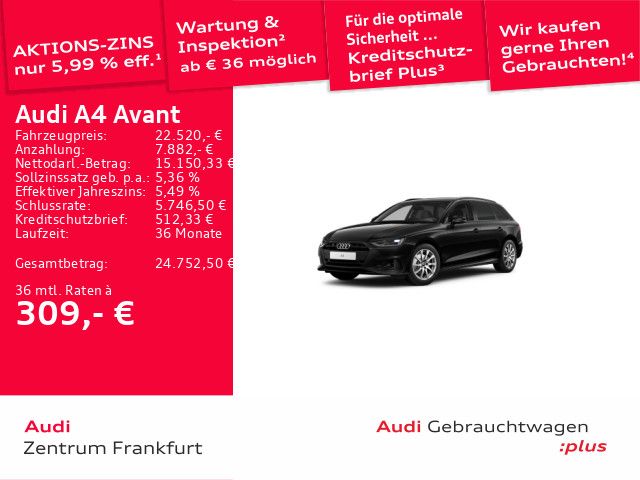 Audi A4 50.651 km 22.510 &euro; Frankfurt am Main 60314