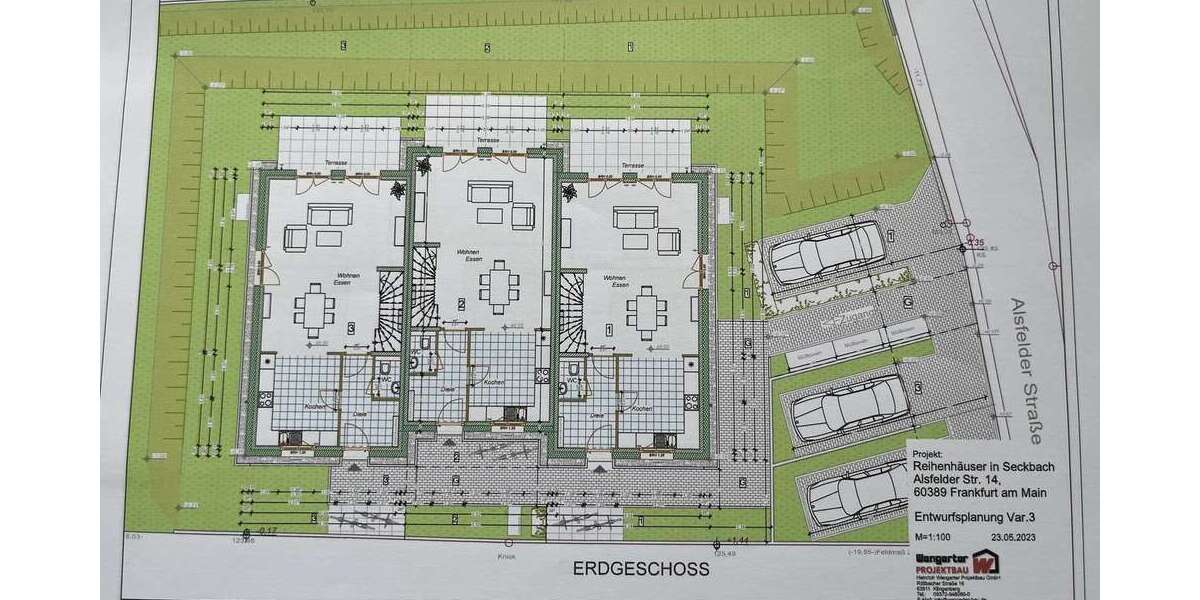 Einfamilienhaus Frankfurt -Seckbach Seckbach - 5 Zimmer, 157 m&sup2;, 995.000&euro; | Angebot:25625601