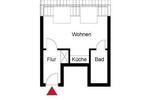 Etagenwohnung Dietzenbach - 1 Zimmer, 21 m&sup2;, 93.000&euro; | Angebot:26516318