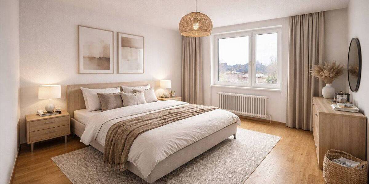 Etagenwohnung Frankfurt am Main Unterliederbach - 2 Zimmer, 59 m&sup2;, 239.000&euro; | Angebot:25970739