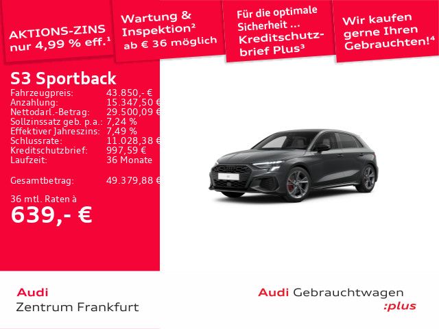 Audi S3 19.191 km 43.850 &euro; Frankfurt am Main 60314