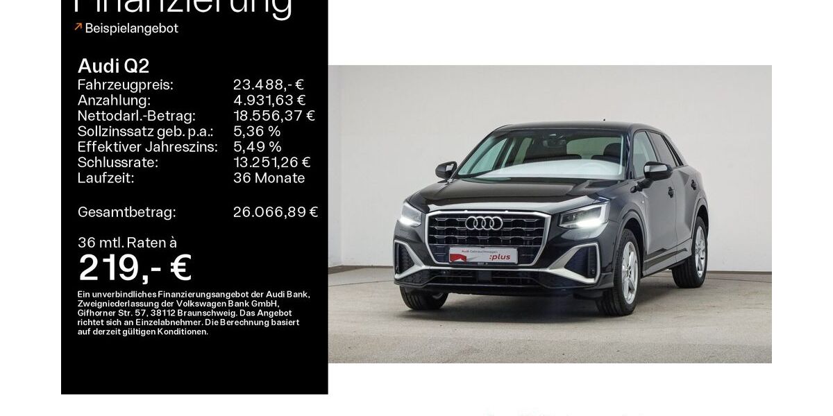 Audi Q2 62.500 km 23.488 &euro; Mühlheim 63165