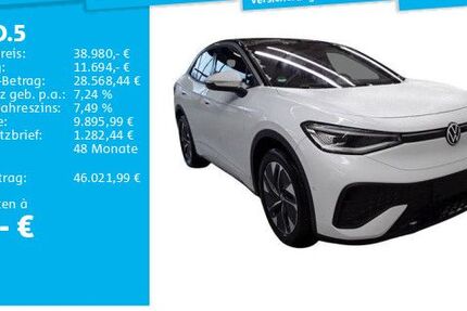 VW ID.5 5.571 km 38.980 &euro; Hanau 63452