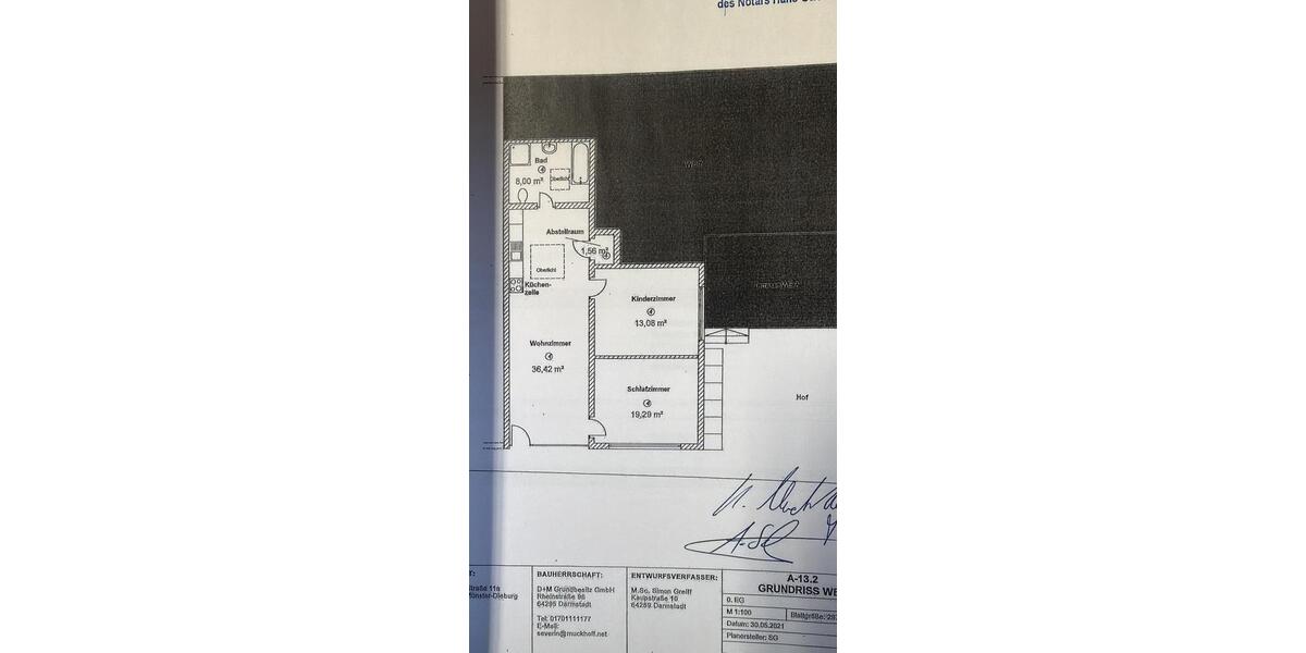 Erdgeschoßwohnung Münster (Hessen) - 3 Zimmer, 79 m&sup2;, 269.000&euro; | Angebot:26342287