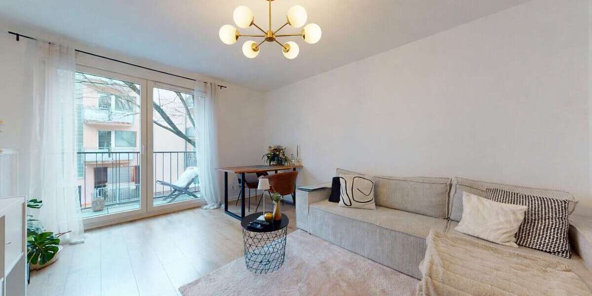 Etagenwohnung Frankfurt am Main Ostend - 2 Zimmer, 48 m&sup2;, 380.000&euro; | Angebot:25832967