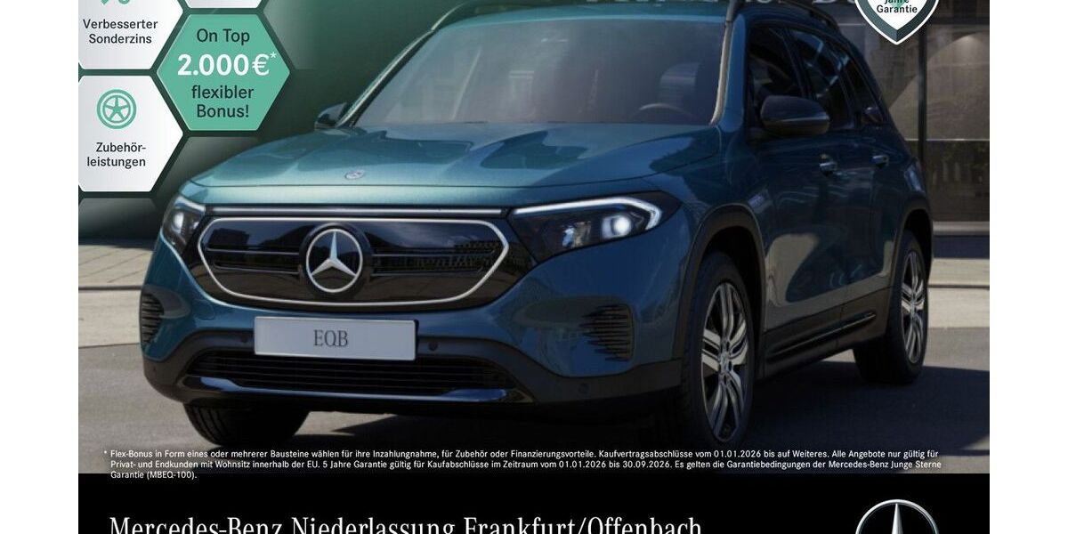 Mercedes-Benz EQB 61.956 km 31.890 &euro; Frankfurt 60599