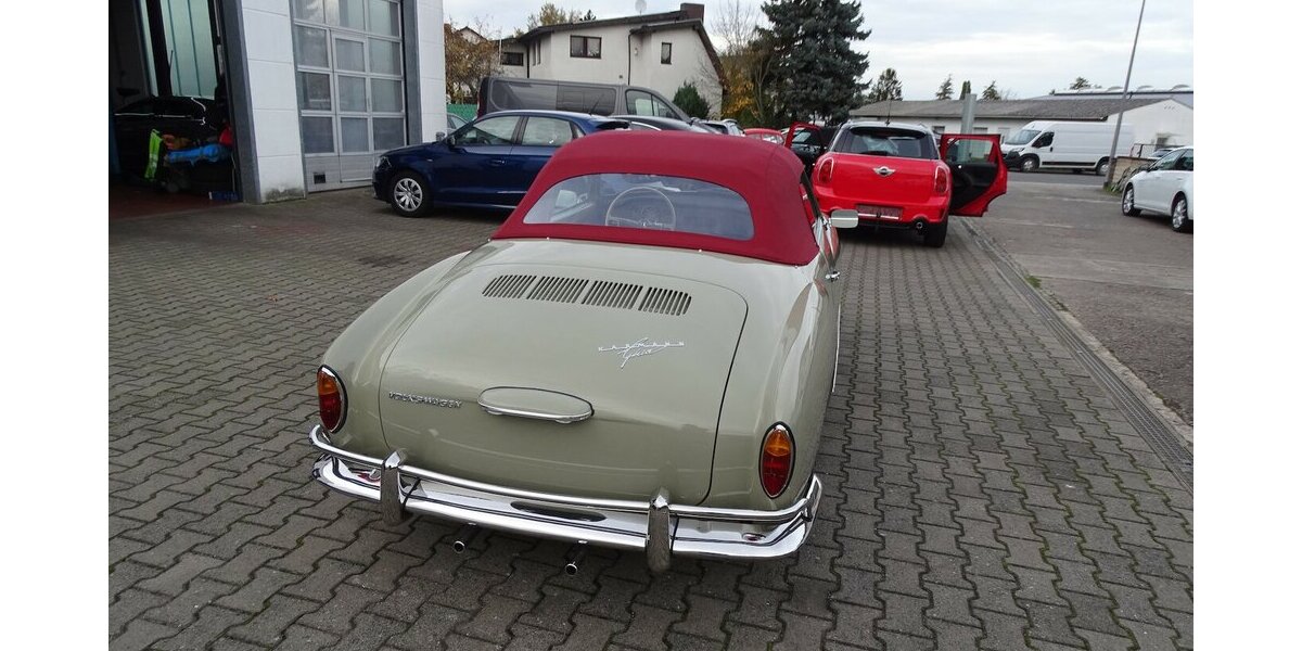 VW Karmann Ghia Cabrio vollständig restauriert 1.200 km 63.900 &euro; Rodgau 63110