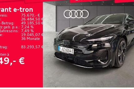 Audi A6 e-tron 9.900 km 74.950 &euro; Frankfurt am Main 60314