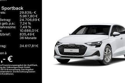 Audi A3 15.500 km 29.839 &euro; Mühlheim 63165
