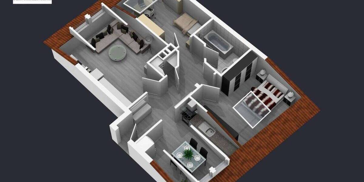 Etagenwohnung Niederdorfelden - 3 Zimmer, 60 m&sup2;, 650&euro; | Angebot:26824678