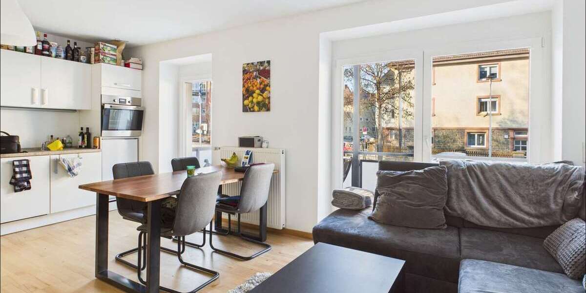 Etagenwohnung Aschaffenburg Österreicher Kolonie - 2 Zimmer, 58 m&sup2;, 760&euro; | Angebot:27643170
