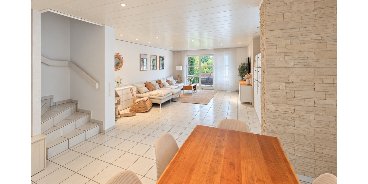 *Traumhaftes Wohnen mit Haus im Haus Charakter - 4-Zi.-Maisonette mit Garten in Rodgau-Hainhausen* - Maisonettenwohnung Rodgau | Angebot:27531869