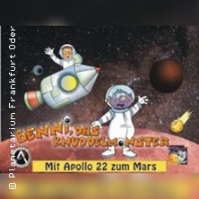 Benni, das Knuddelmonster 14.07.2026 Planetarium Frankfurt