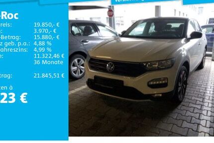VW T-Roc 94.395 km 19.850 &euro; Frankfurt 60326