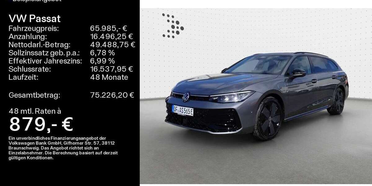 VW Passat 1.500 km 65.985 &euro; Freigericht 63579