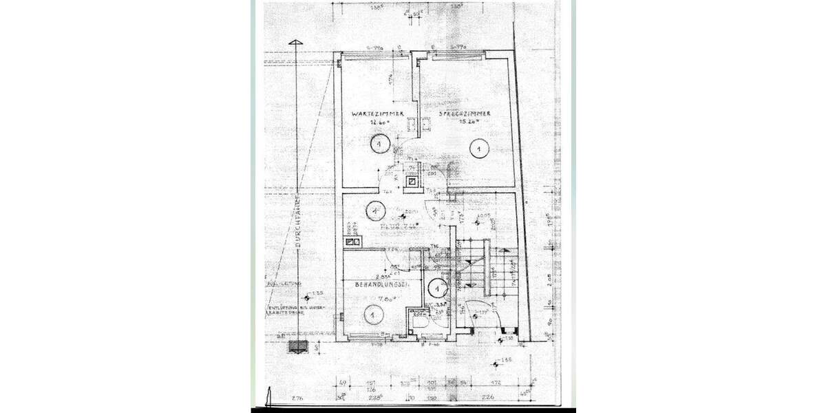 Gewerbeobjekt Frankfurt am Main Nordend-Ost - 3 Zimmer, 50 m&sup2;, 1.080&euro; | Angebot:25749128