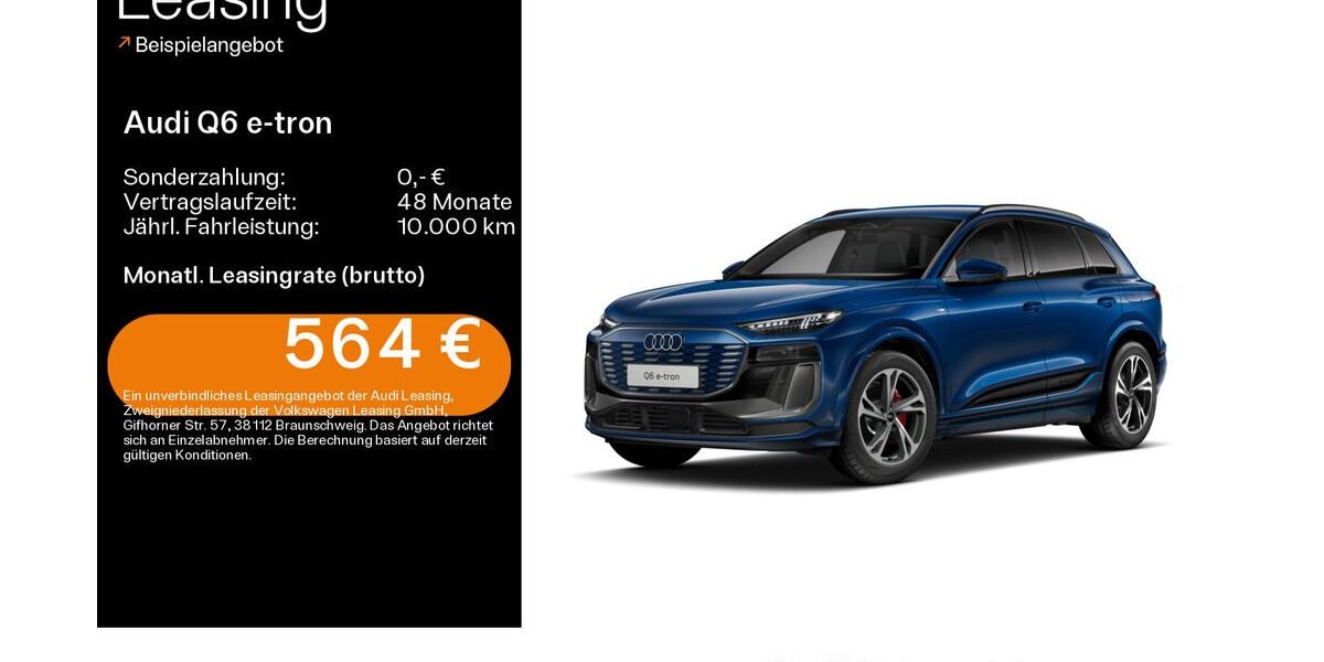 Audi Q6 e-tron 11.800 km 60.999 &euro; Büdingen-Düdelsheim 63654