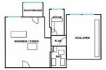 Dachgeschoßwohnung Frankfurt am Main Bergen-Enkheim - 2 Zimmer, 50 m&sup2;, 1.050&euro; | Angebot:27630713