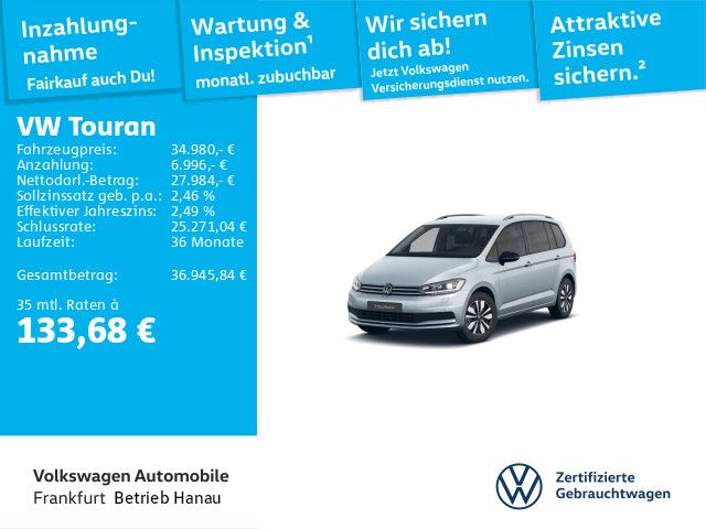 VW Touran 25.117 km 34.980 &euro; Hanau 63452
