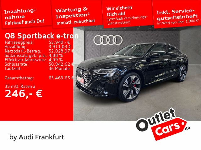 Audi Q8 e-tron 37.538 km 55.940 &euro; Frankfurt am Main 60314