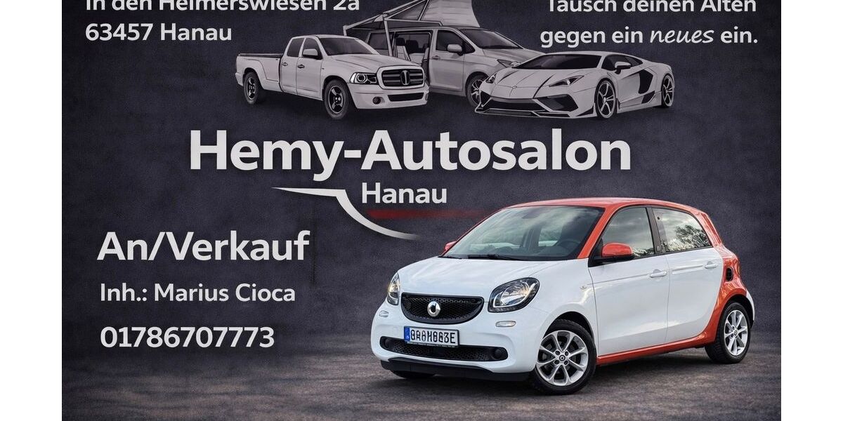 Smart ForFour 28.000 km 9.999 &euro; Hanau (Grossauheim) 63457