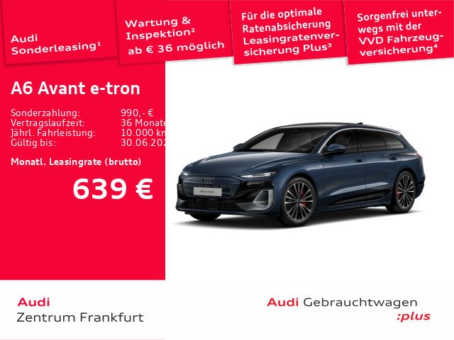Audi A6 e-tron 13.289 km 70.550 &euro; Frankfurt am Main 60314