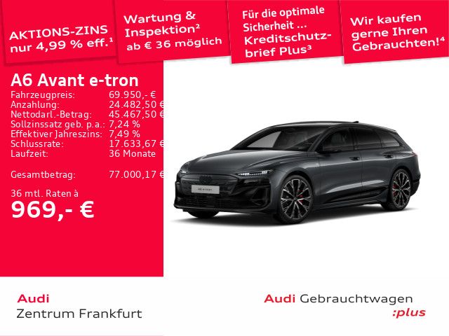 Audi A6 e-tron 17.297 km 69.950 &euro; Frankfurt am Main 60314