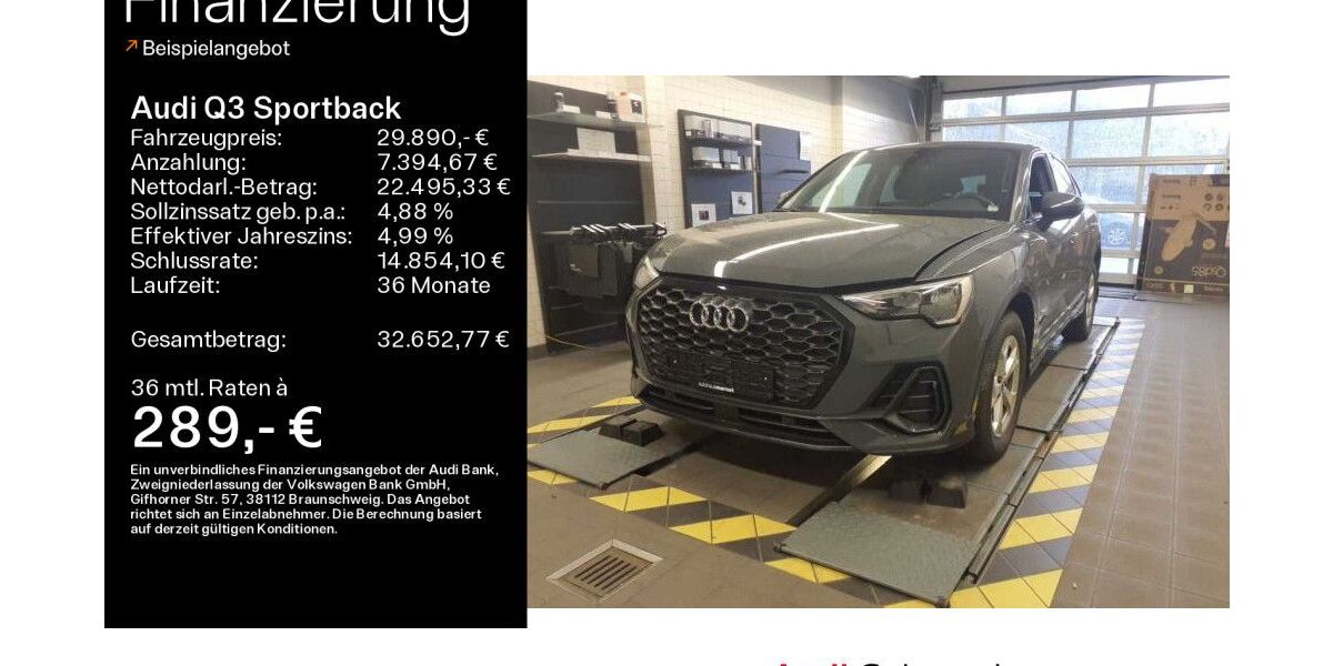 Audi Q3 12.500 km 29.890 &euro; Bad Nauheim 61231