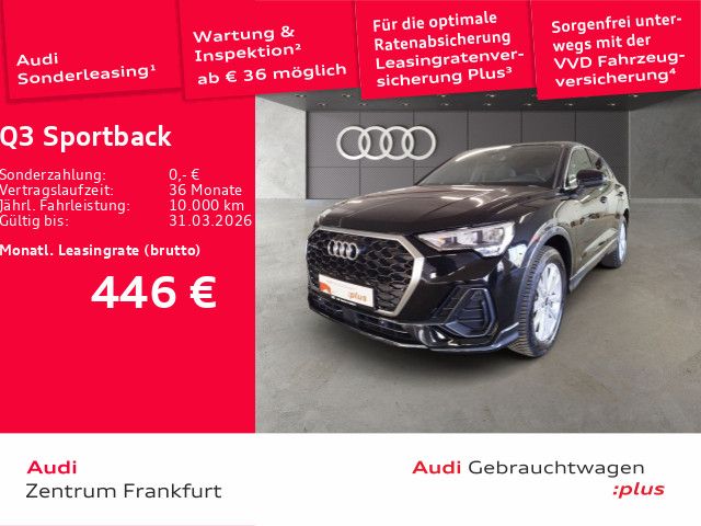 Audi Q3 17.095 km 41.290 &euro; Frankfurt am Main 60314