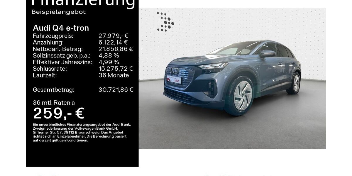 Audi Q4 e-tron 68.500 km 26.999 &euro; Hanau 63452