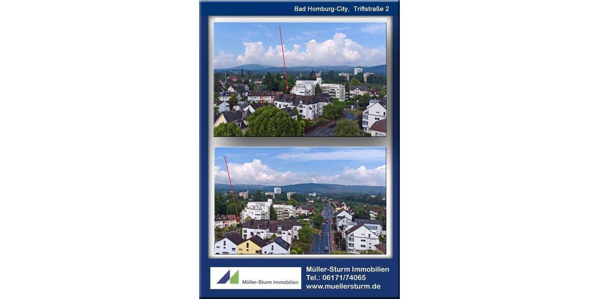 Etagenwohnung Bad Homburg vor der Höhe Bad Homburg - 3 Zimmer, 130 m&sup2;, 425.000&euro; | Angebot:25670419