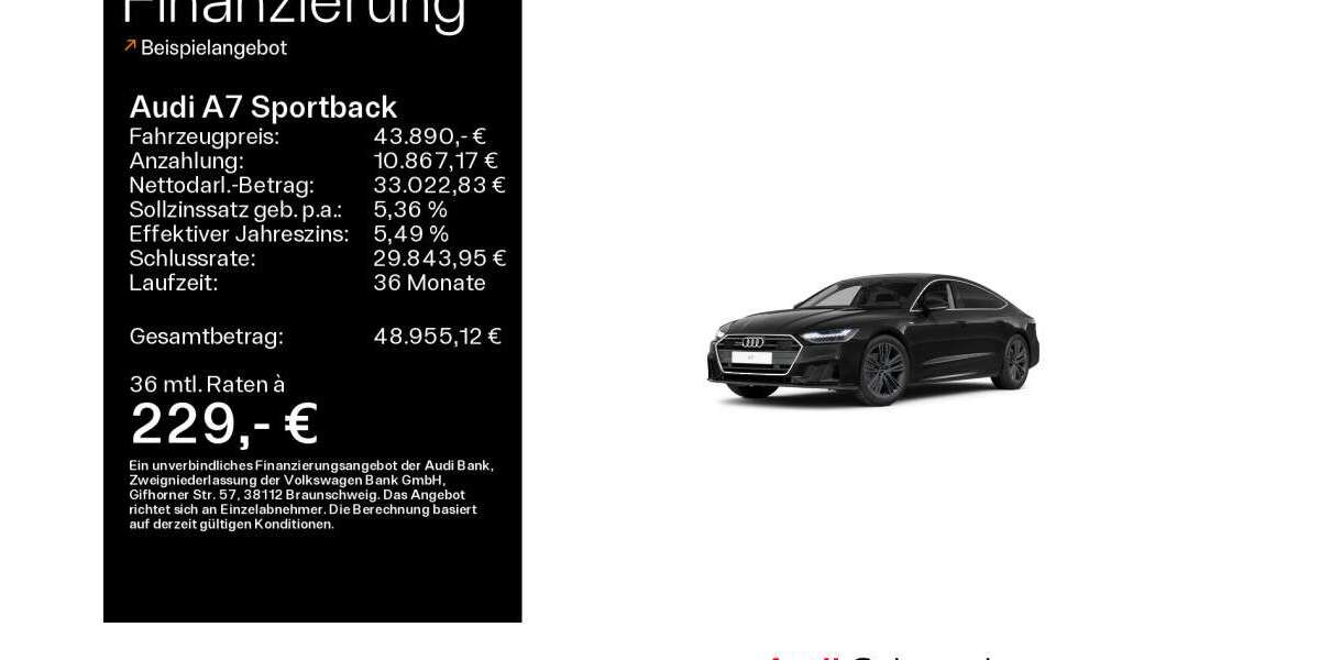Audi A7 19.362 km 43.890 &euro; Bad Nauheim 61231