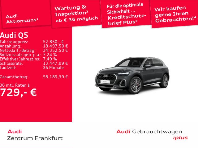 Audi Q5 21.457 km 52.849 &euro; Frankfurt am Main 60314
