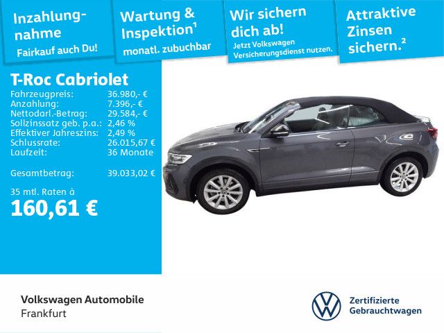 VW T-Roc 8.183 km 36.980 &euro; Frankfurt 60326