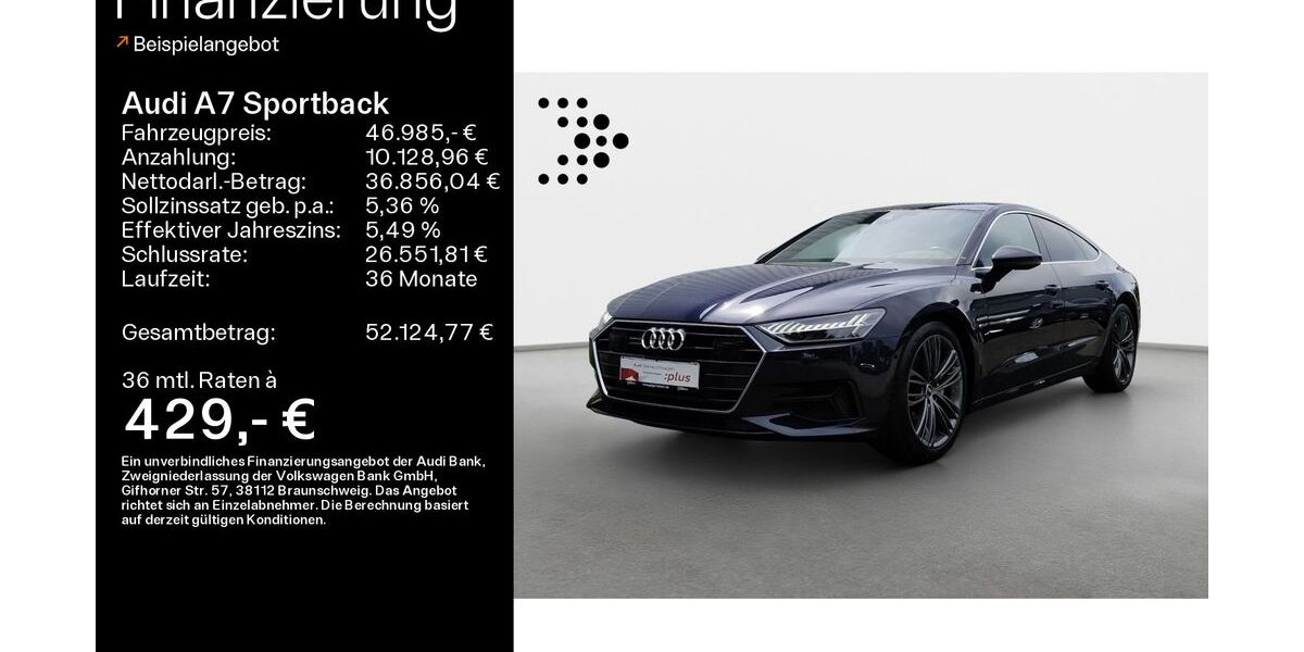 Audi A7 60.490 km 46.985 &euro; Linsengericht 63589