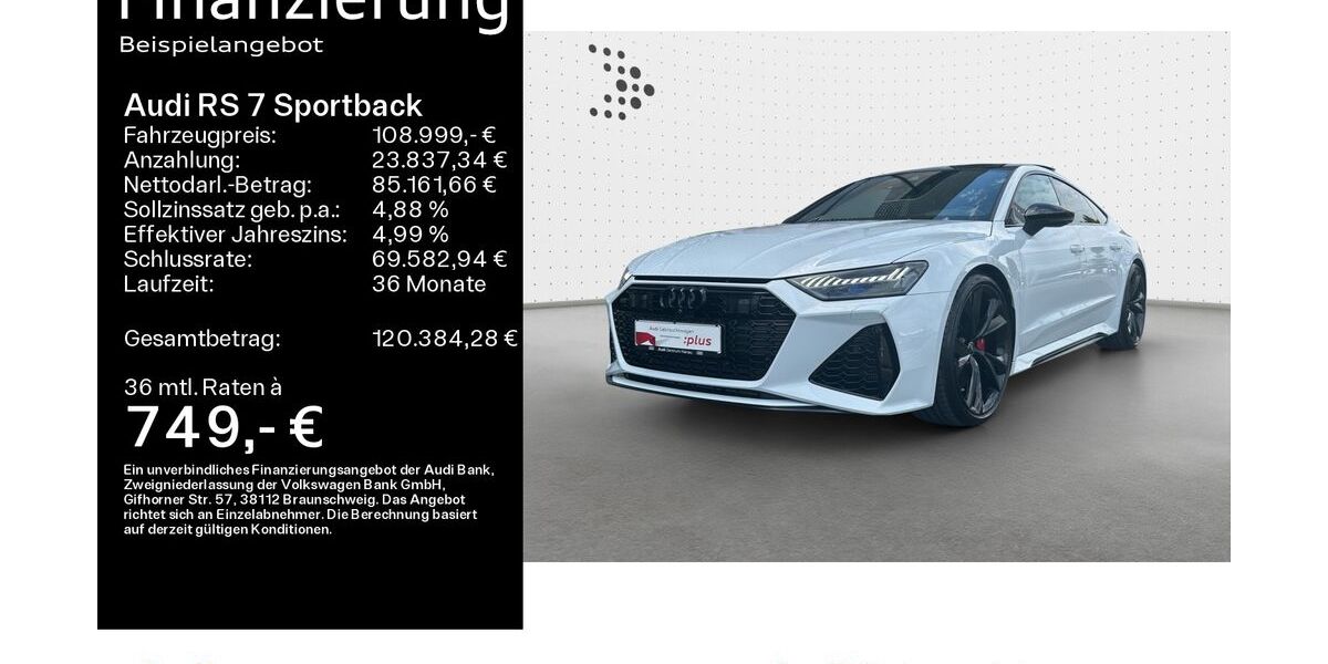 Audi RS7 25.990 km 108.499 &euro; Hanau 63452