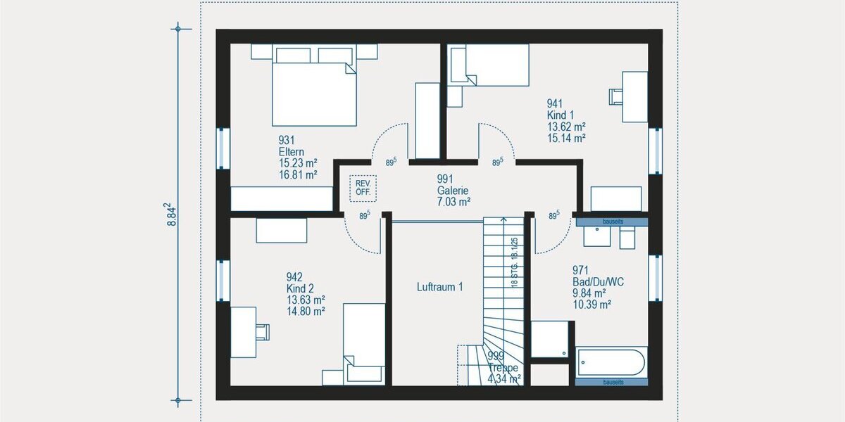 Individuell geplantes Einfamilienhaus in Eschborn - Flexibles Wohnen mit allkauf Fertighaus-Komfort - Einfamilienhaus Eschborn | Angebot:27295672