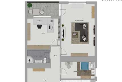 Wohnung Dietzenbach - 3.5 Zimmer, 78 m&sup2;, 195.000&euro; | Angebot:24769955