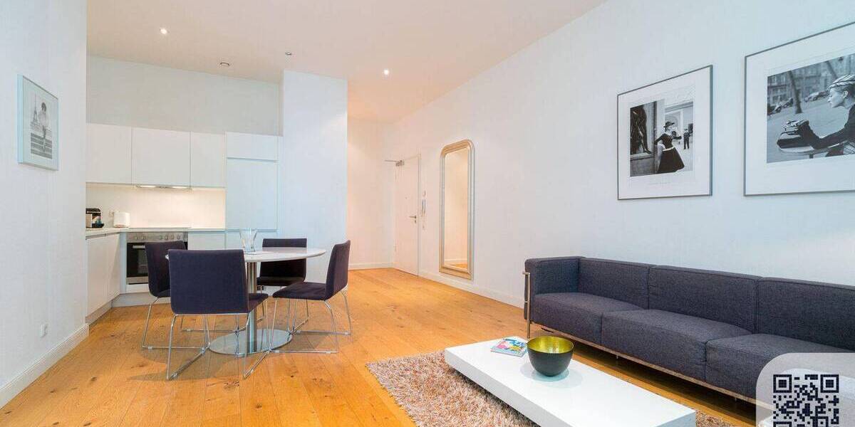 Etagenwohnung Frankfurt am Main Sachsenhausen - 2 Zimmer, 48 m&sup2;, 2.894&euro; | Angebot:25716995