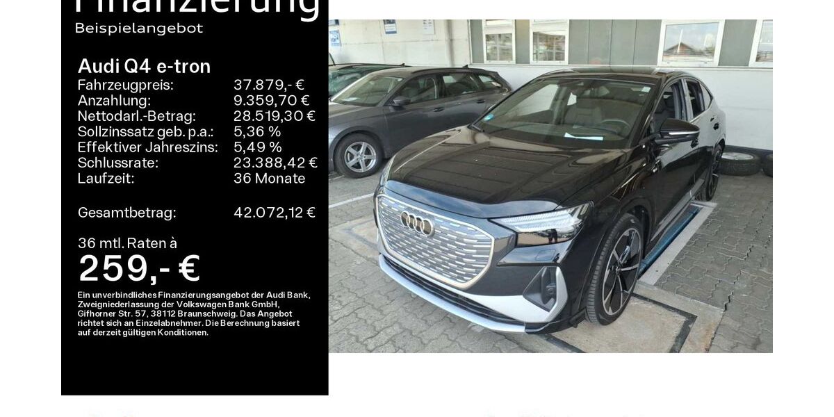 Audi Q4 e-tron 21.700 km 37.879 &euro; Hanau 63452